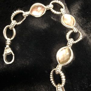 Lagos Sterling Silver Mother of Pearl Bracelet